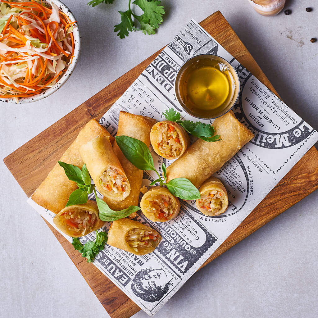 ปอเปี๊ยะทอดมังสวิรัติ