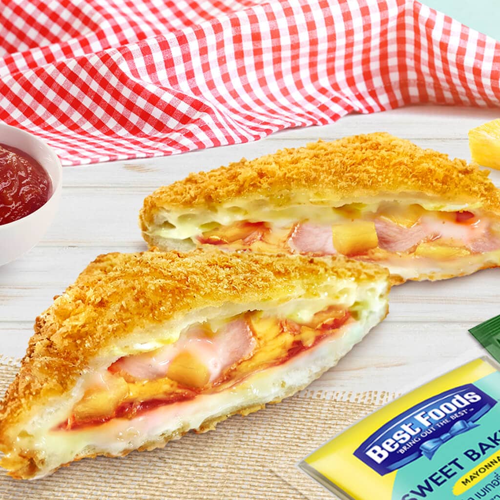 แซนวิชทอดไส้ฮาวายเอี้ยน