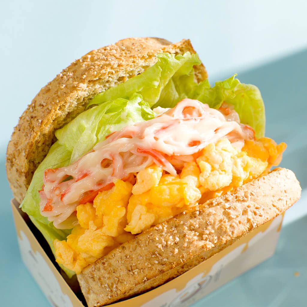 แซนวิชปูอัดไข่คน แซนวิชปูอัดไข่คน