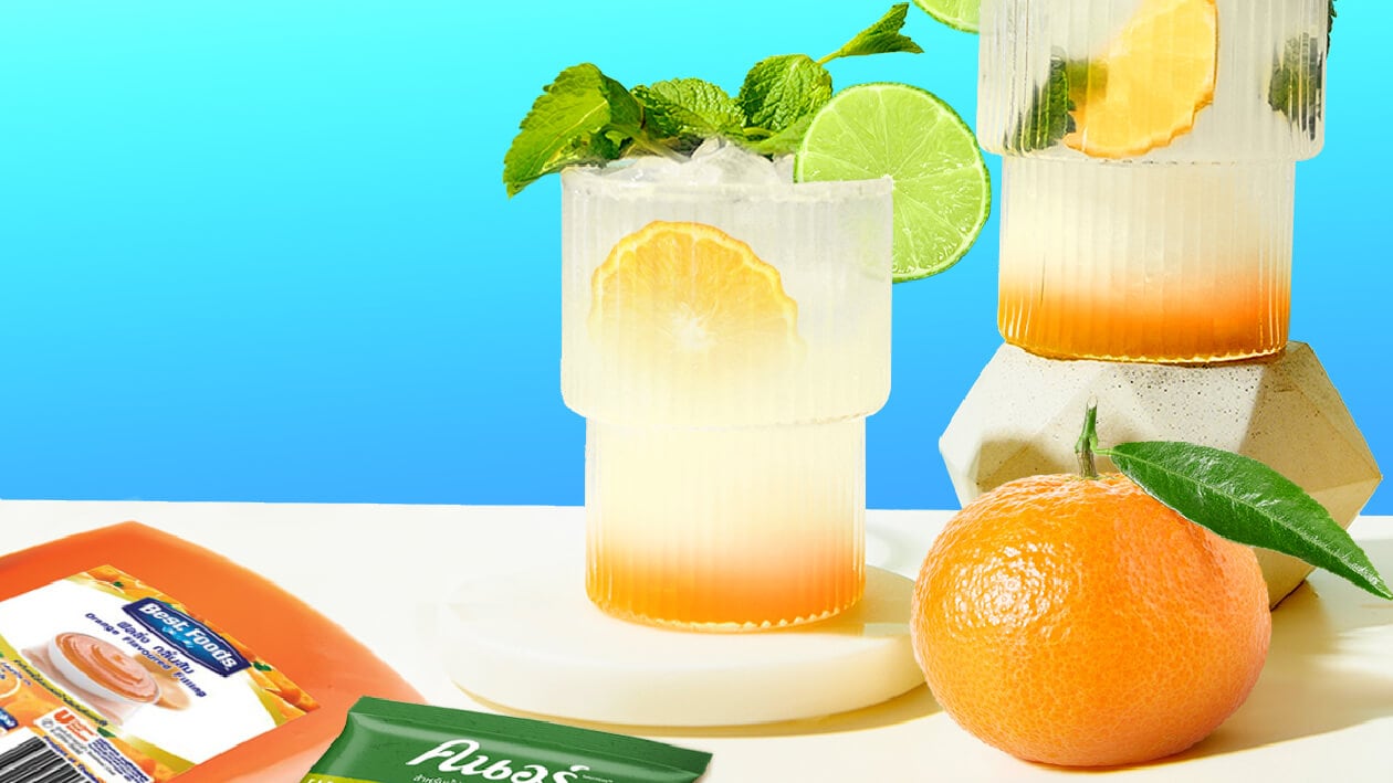 Orange Lime Mocktail – - Recipe