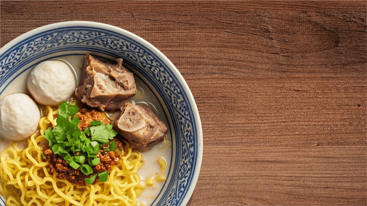 ก๋วยเตี๋ยวซุปกระดูกหมูทงคตสึ – สูตรอาหาร