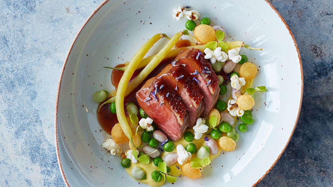 Glazed Duck with Honey and Lavender – - Recipe