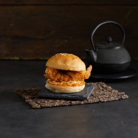 มินิเบอร์เกอร์กุ้ง