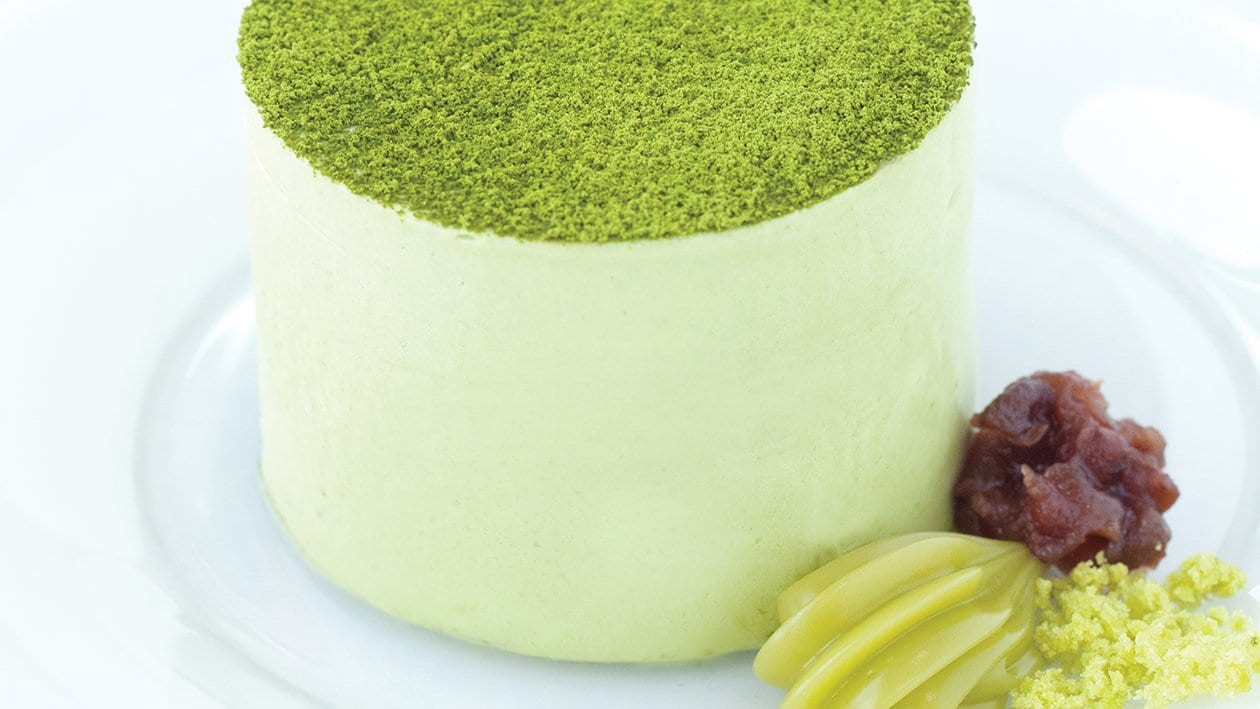 Green Tea and Red Bean Mousse Cake – - Recipe
