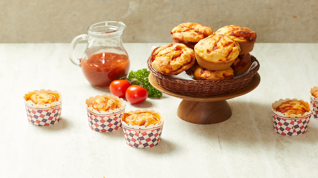 Ham Pizza Muffin – - Recipe