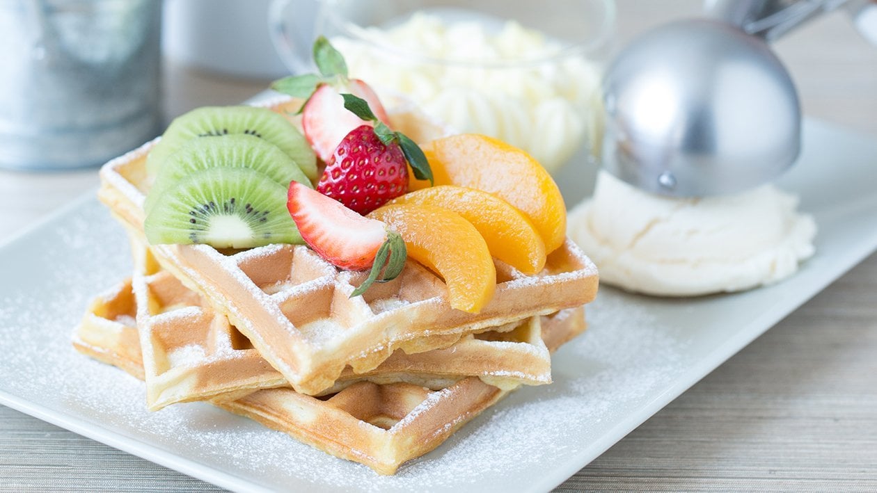 Warm Café-Style Waffle – - Recipe