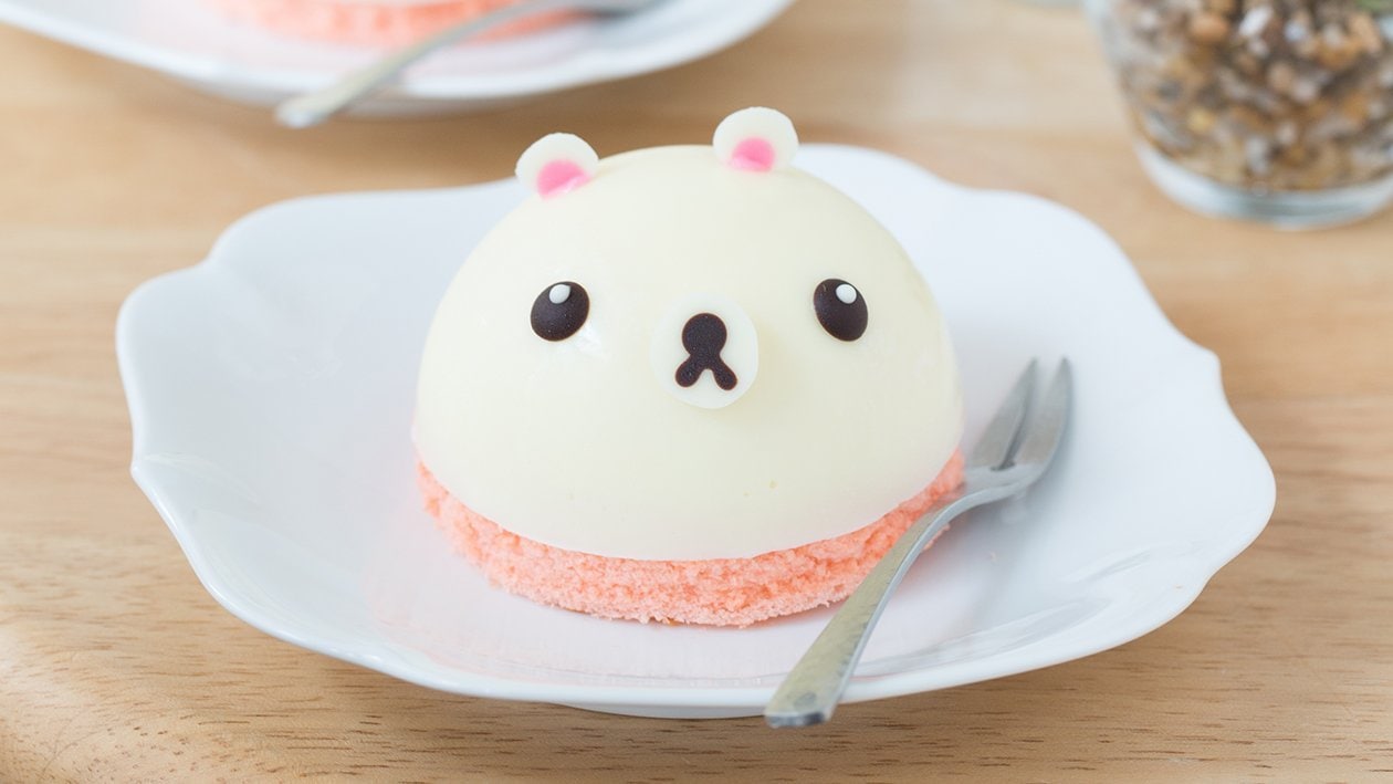 Mini Bear Mousse Cake – - Recipe