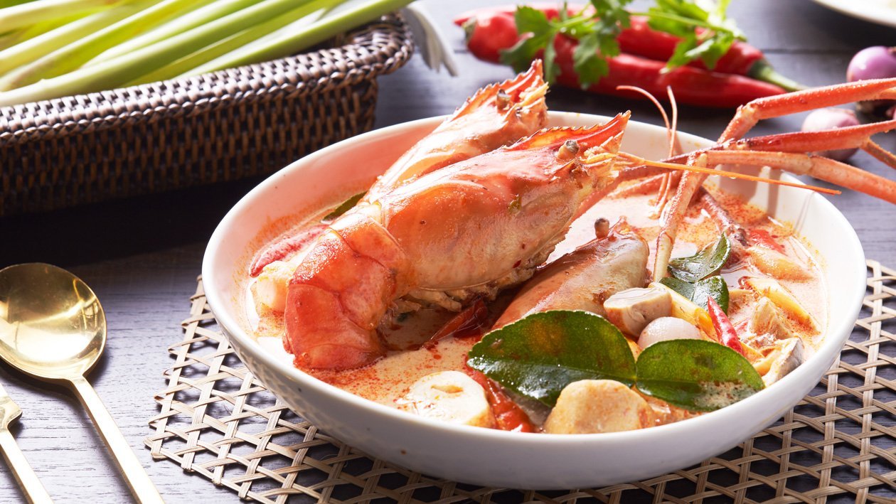 Savoury Tom Yum Goong – - Recipe