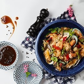 ทะเลผัดพริกไทยดำ ทะเลผัดพริกไทยดำ