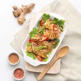Stir-Fried Sea Bass with Celery Stir-Fried Sea Bass with Celery