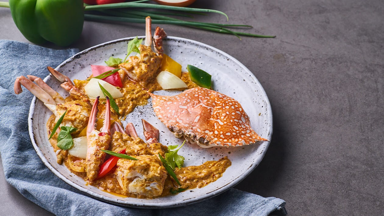 Stir-Fried Crab and Curry Powder – - Recipe