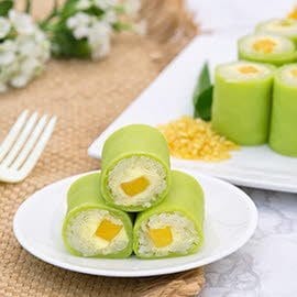 เครปข้าวเหนียวมะม่วง