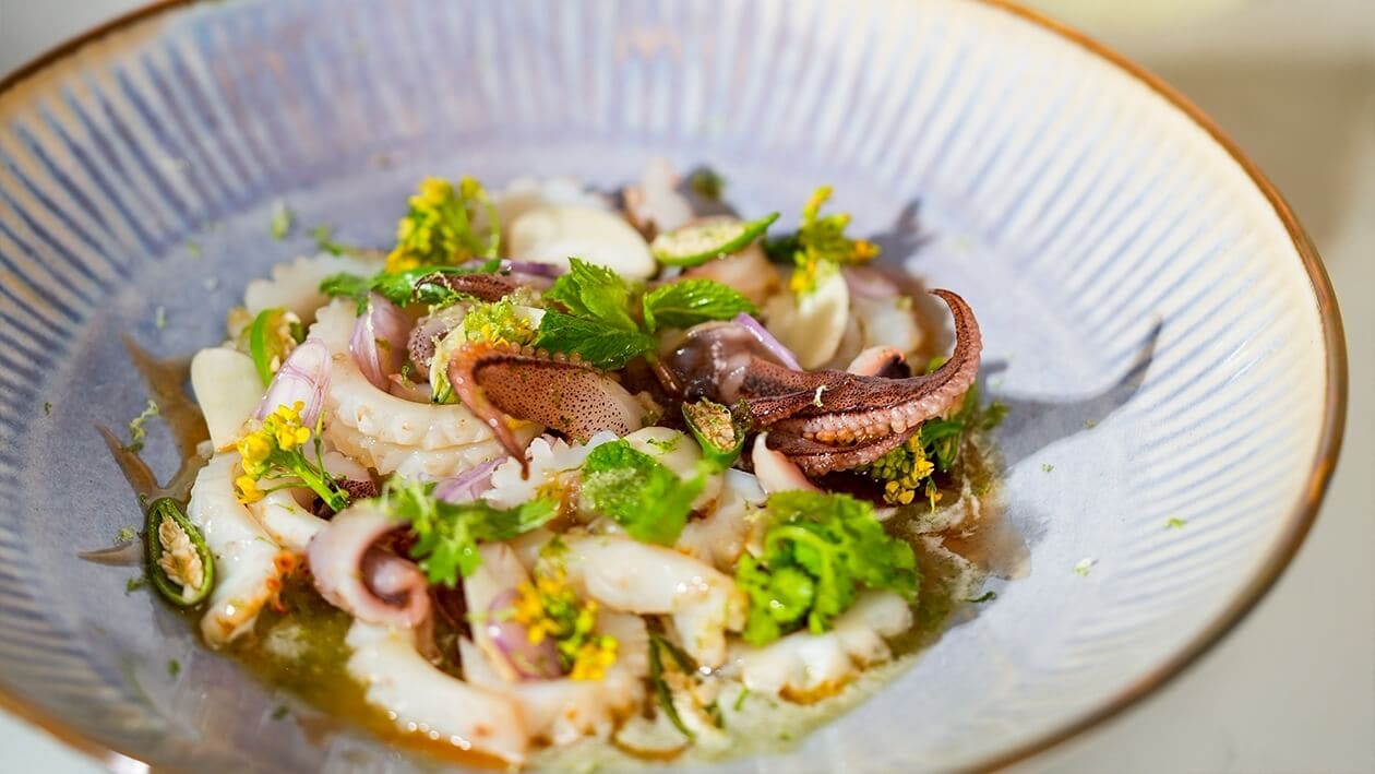 Grilled Squid Spicy Salad – - Recipe
