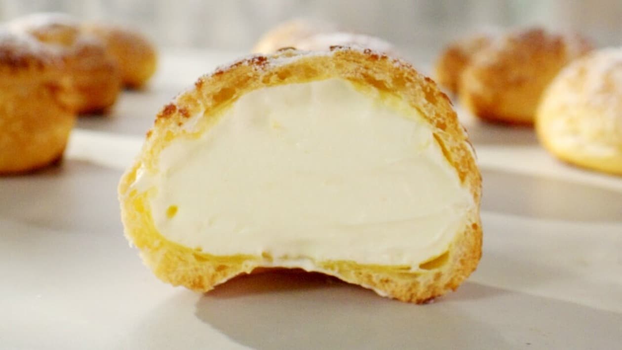 โอซาก้าครีมพัฟ – สูตรอาหาร