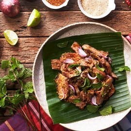 หมูย่างน้ำตก หมูย่างน้ำตก