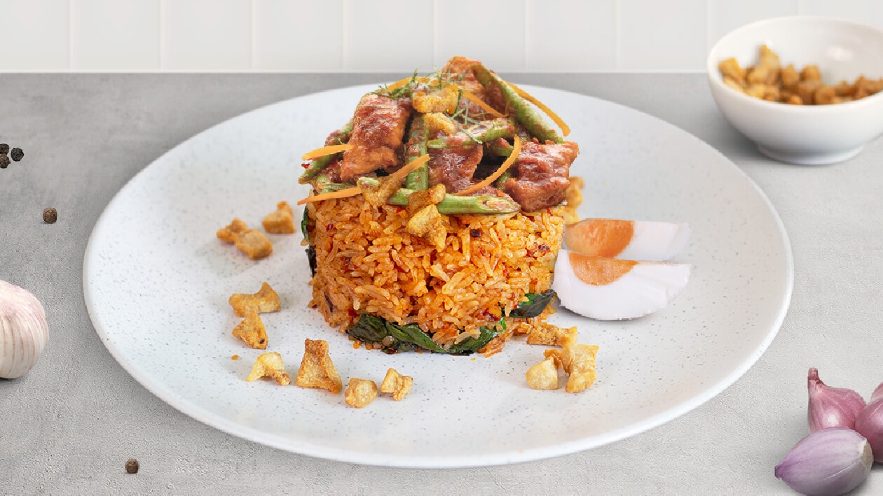 ข้าวผัดไข่เค็ม