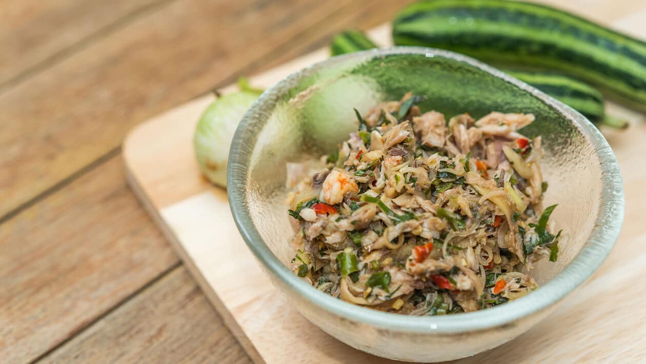 Southern Thai Khao Yum Spicy Rice Salad – - Recipe
