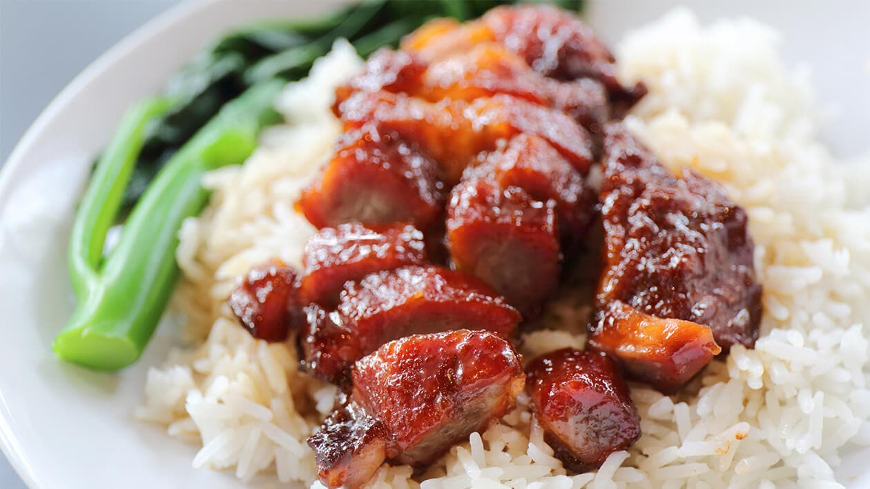 ข้าวหมูแดงฮ่องกง – สูตรอาหาร