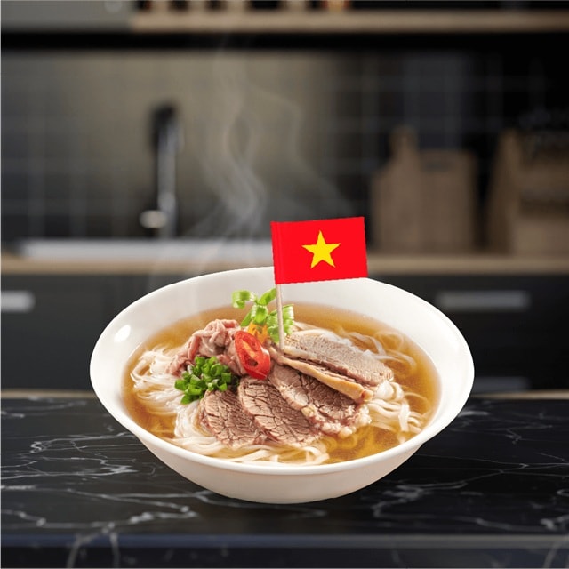 เฝอเนื้อใบพายรมควัน เฝอเนื้อใบพายรมควัน