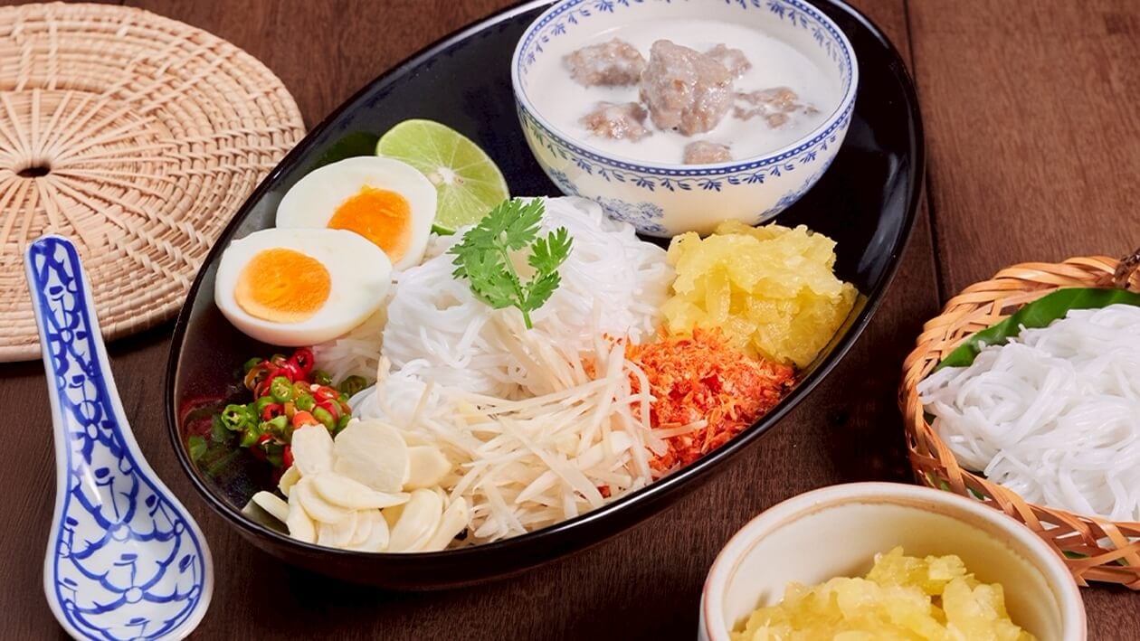 ขนมจีนซาวน้ํา – - Recipe