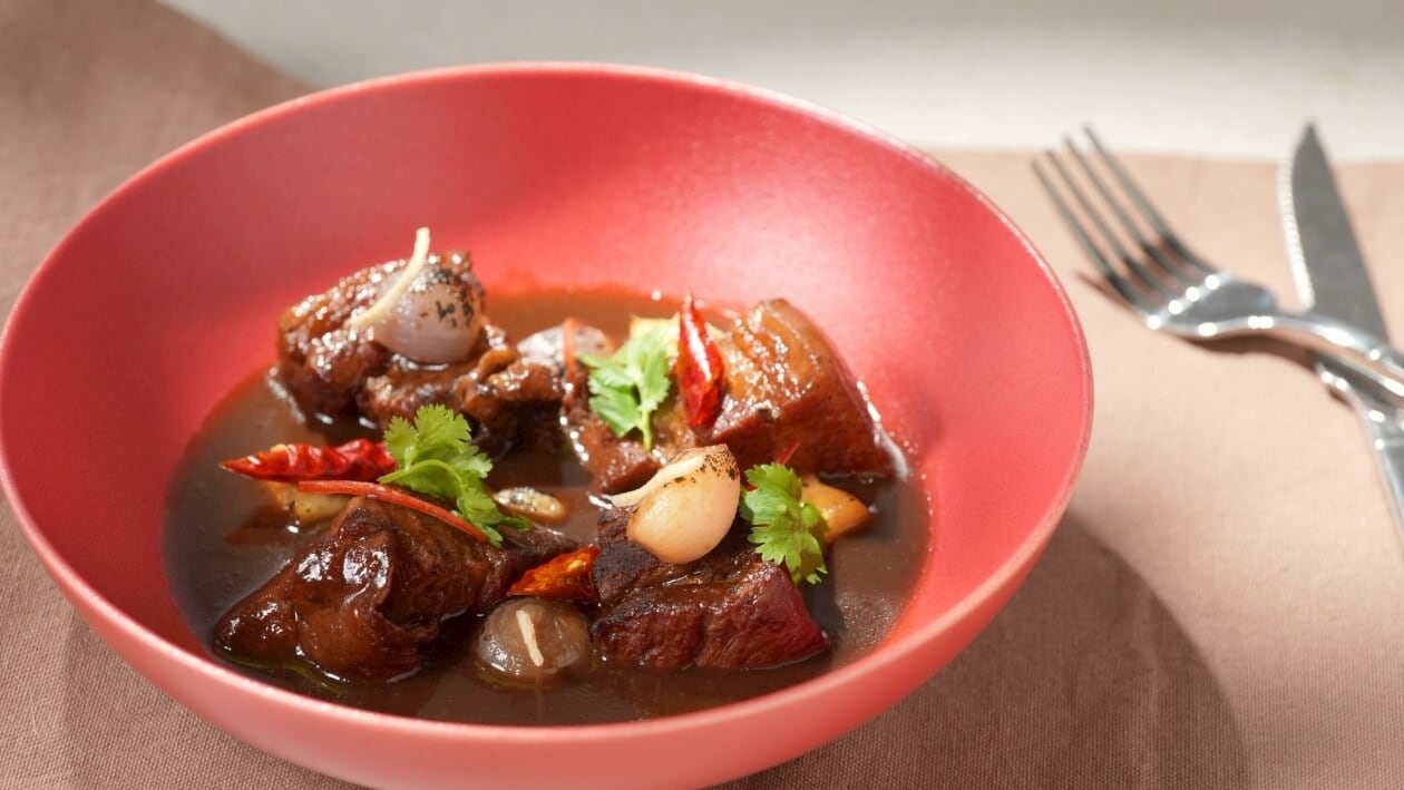 หมูสามชั้นซาเตี๊ยะ – - Recipe