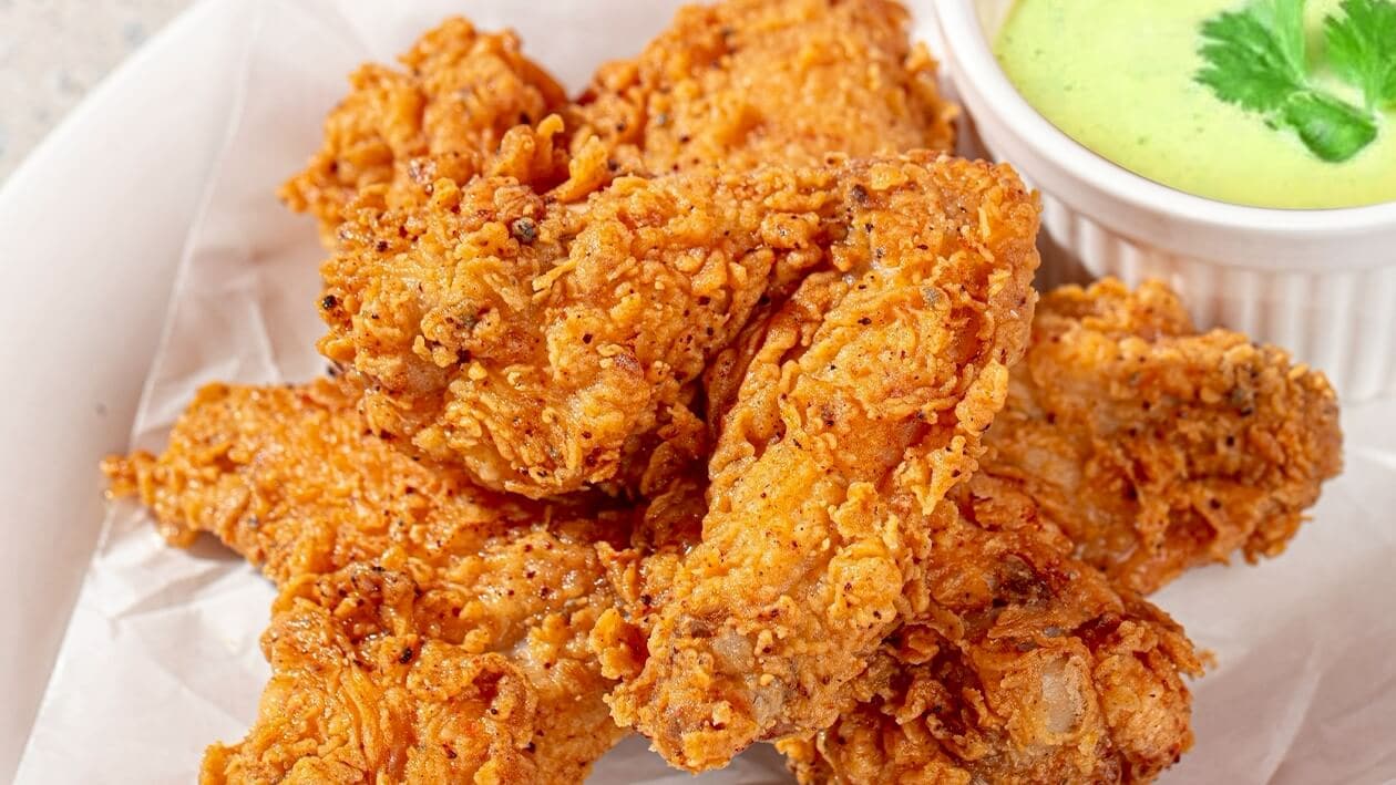 ไก่กรอบซีฟู้ดมาโย – สูตรอาหาร