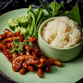 หมูทอดชาววัง หมูทอดชาววัง