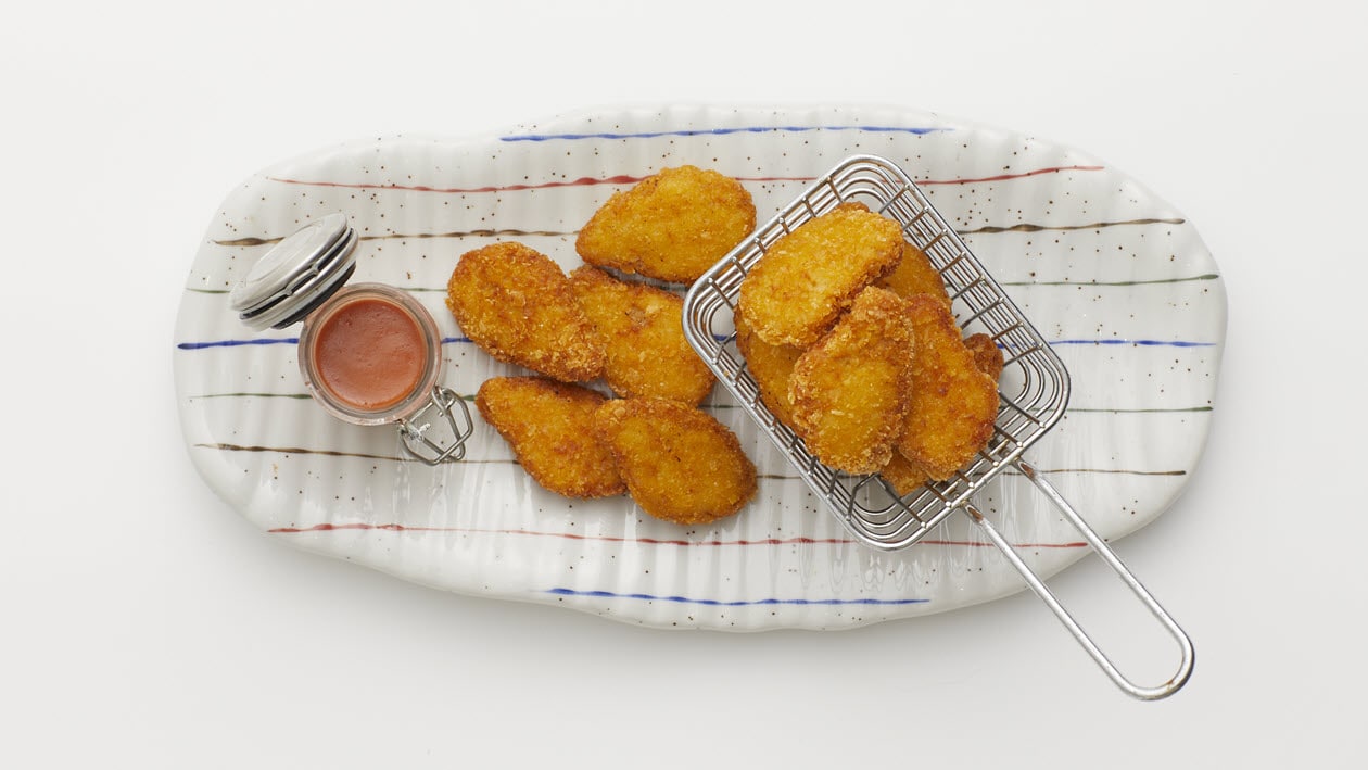 Plant-Based Chicken Nuggets with Barbeque Sauce – - Recipe