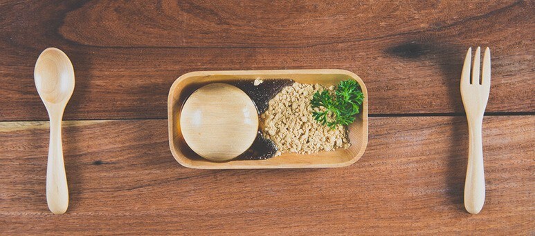 Japanese raindrop cake
