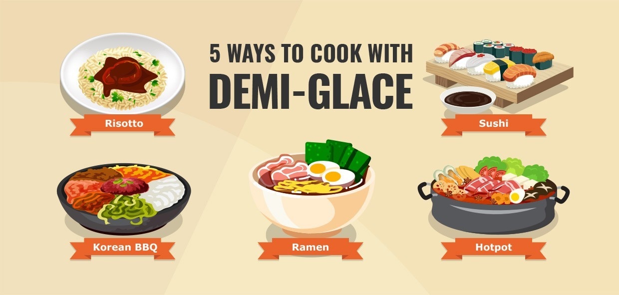 how to use demi glace