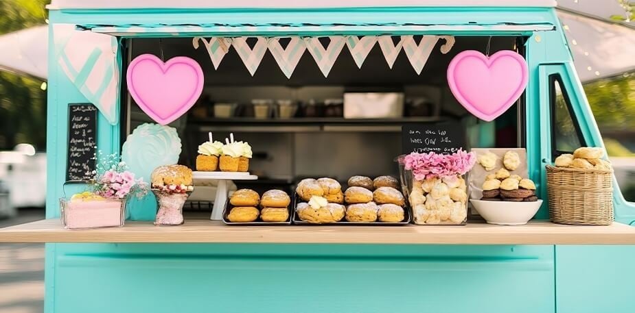ส่องไอเดีย เปิดร้านฟู้ดทรัคขายเบเกอรี่ ขายดีแบบคูณสอง