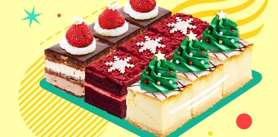 เค้กถาดตัดชิ้นแฟนซี ไอเดียเบเกอรี่ง่ายๆ อัปรายได้ช่วงเทศกาล