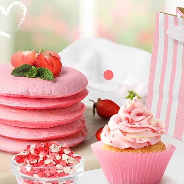 เทรนด์ไอเดียเบเกอรี่สีชมพู เมนูรับวาเลนไทน์