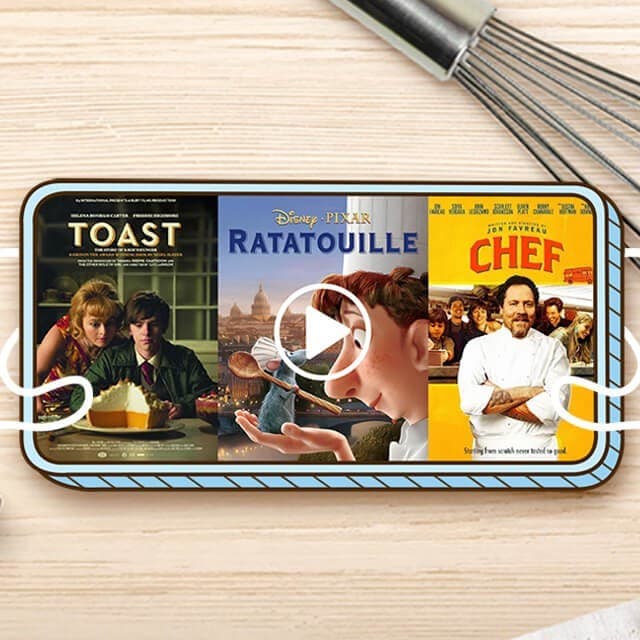 รวม 10 หนัง/ซีรี่ส์เกี่ยวกับการทำอาหาร ขนม เบเกอรี่