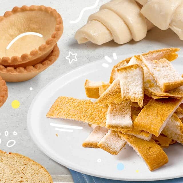 เศษขนมปังเหลือ ใช้ทำเมนูอะไรได้บ้าง