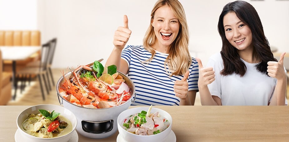 รวมเมนูอาหารไทยที่ชาวต่างชาติชอบ ทั้งชาวจีนและยุโรป