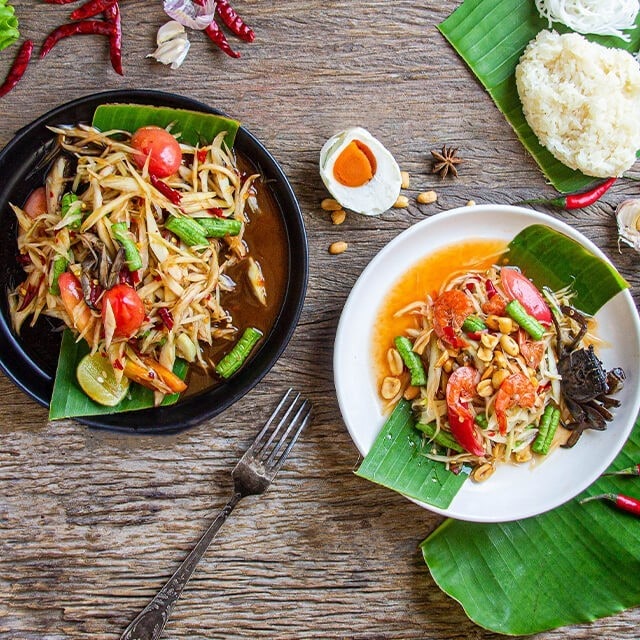 รวมสูตรส้มตำ แจกสารพัดสูตรสุดแซ่บ รวมสูตรส้มตำ แจกสารพัดสูตรสุดแซ่บ