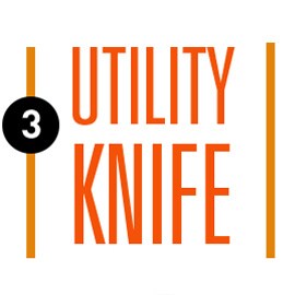 มีดอเนกประสงค์ (Utility Knife) มีดอเนกประสงค์ (Utility Knife)