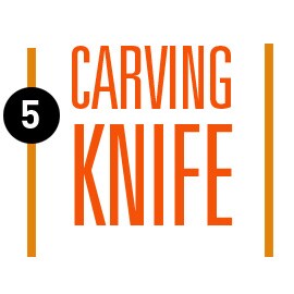มีดแล่เนื้อ (Carving Knife) มีดแล่เนื้อ (Carving Knife)